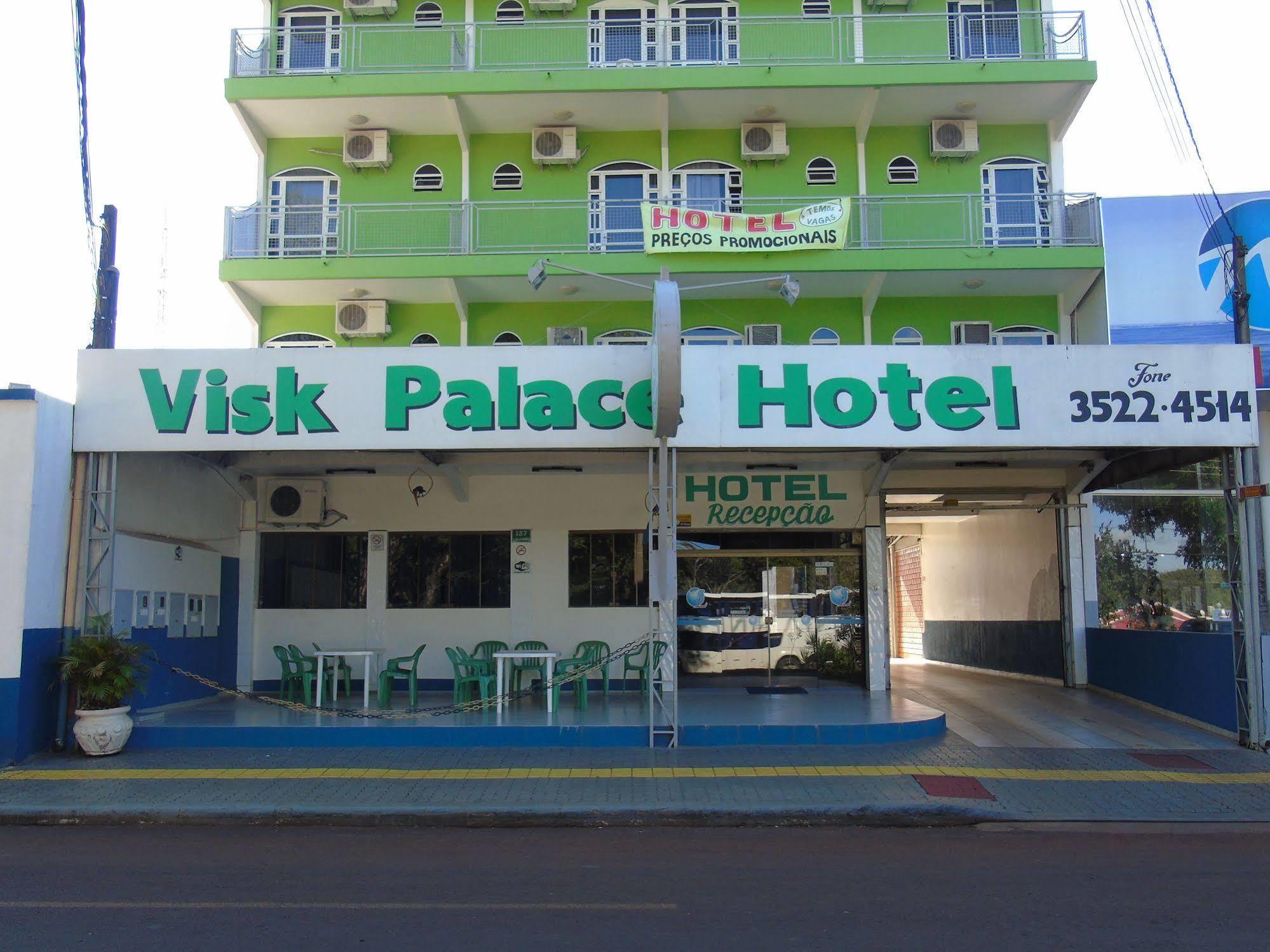 Visk Palace Hotel E Restaurante フォス・ド・イグアス エクステリア 写真